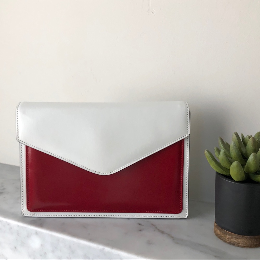 Bruno Magli Leather Bag with Detachable Strap